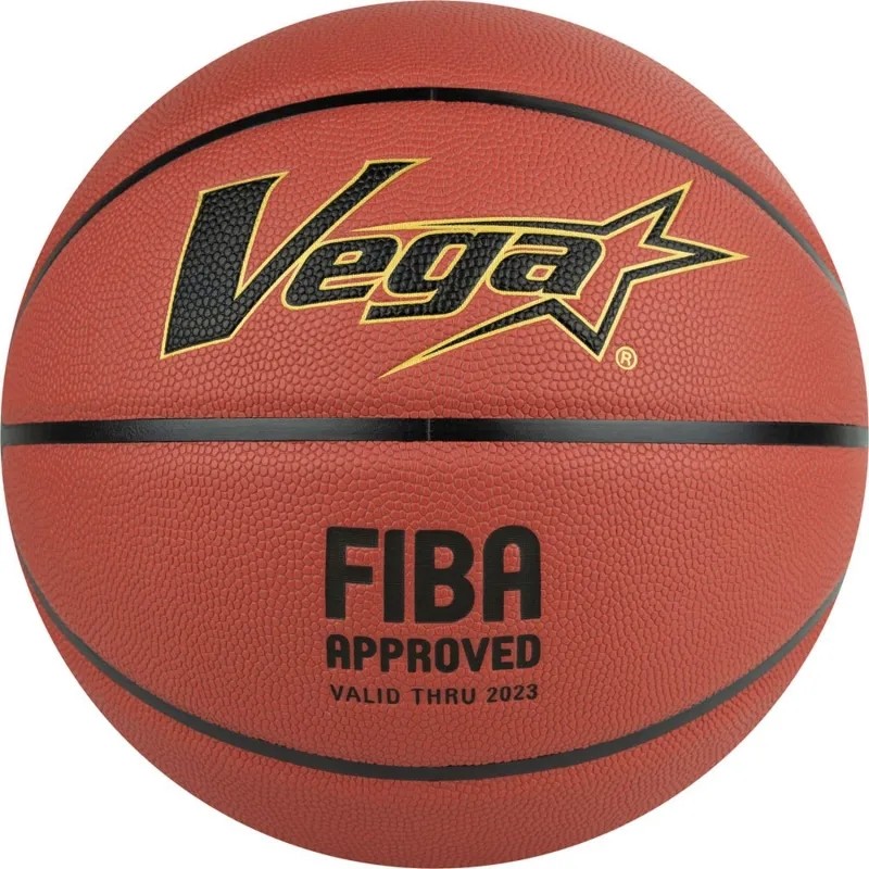 Мяч баск. VEGA 3600, OBU-718, FIBA р.7, синт.кожа 8 п темно-коричневй
