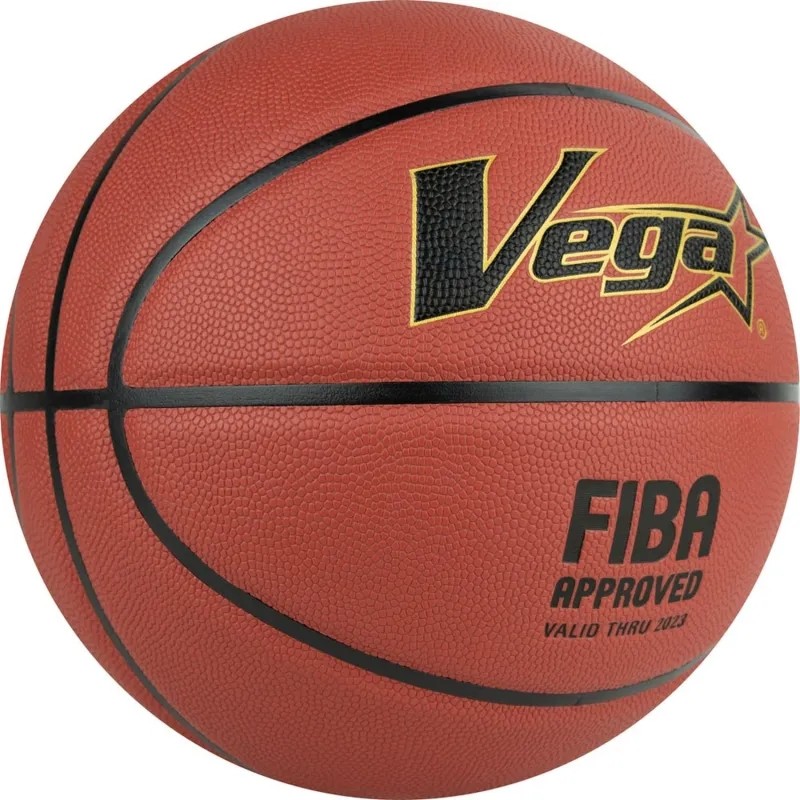 Мяч баск. VEGA 3600, OBU-718, FIBA р.7, синт.кожа 8 п темно-коричневй