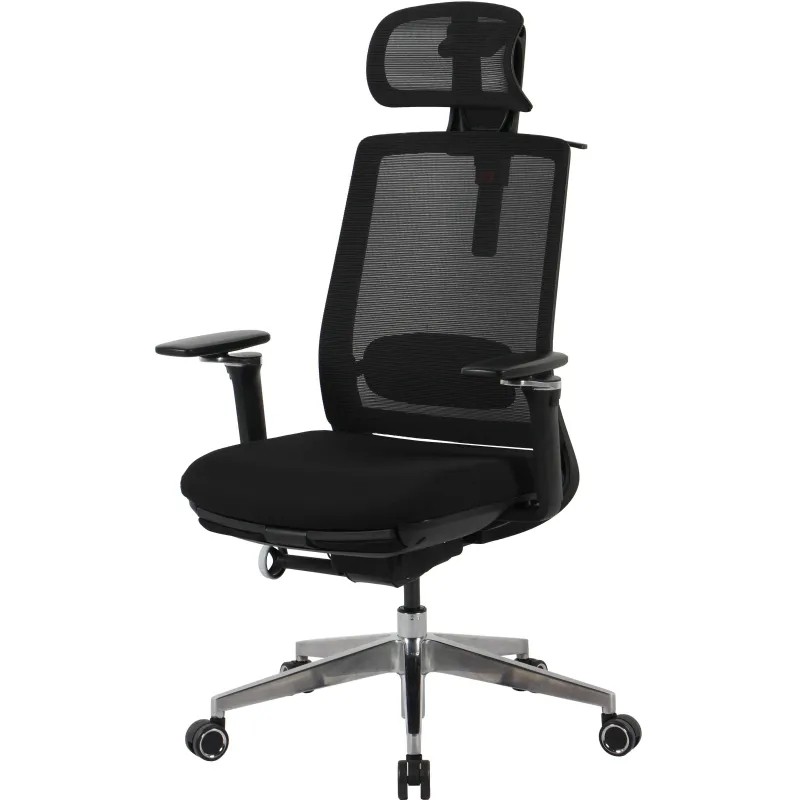 Кресло BN_Hg_EChair-520 STC сетка/ткань черный, алюминий