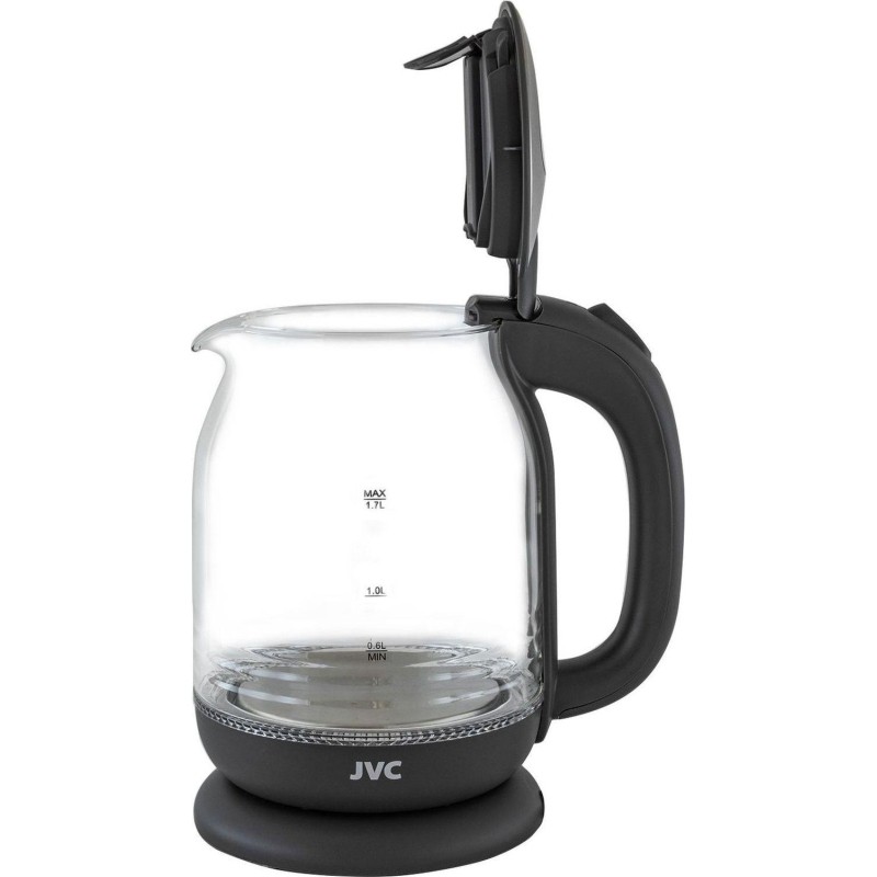 Чайник электрический JVC JK-KE1510 grey, 1,7л, 2200 Вт