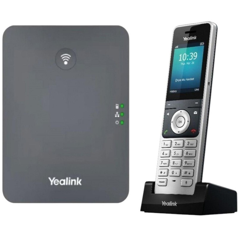 Радиотелефон DECT Yealink W76P (база W70B+трубка W56H) до 10 SIP-аккаунтов