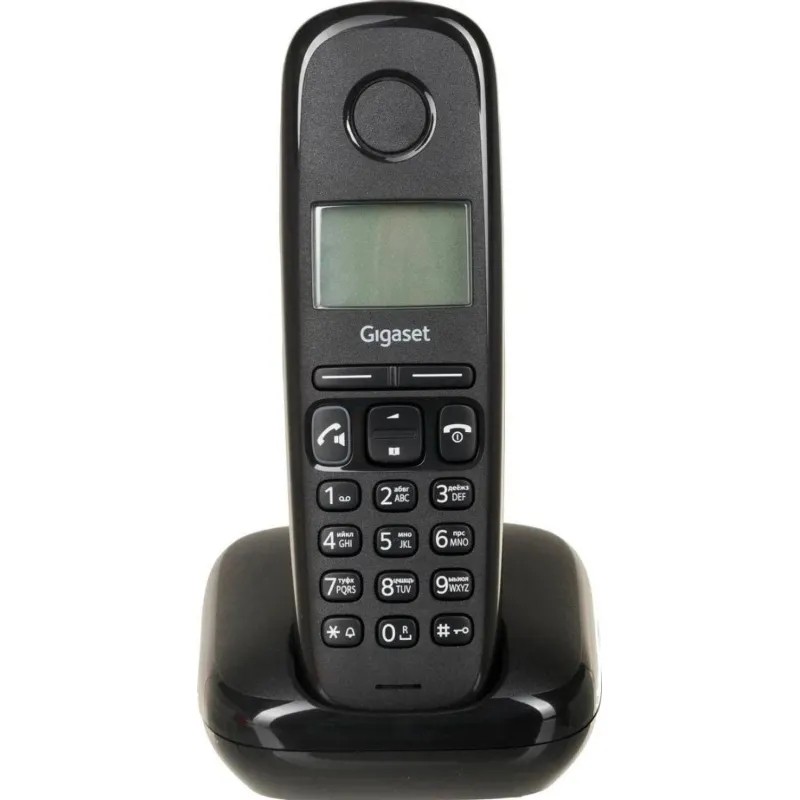 Радиотелефон GIGASET Dect A270 SYS RUS черный АОН (S30852-H2812-S301)
