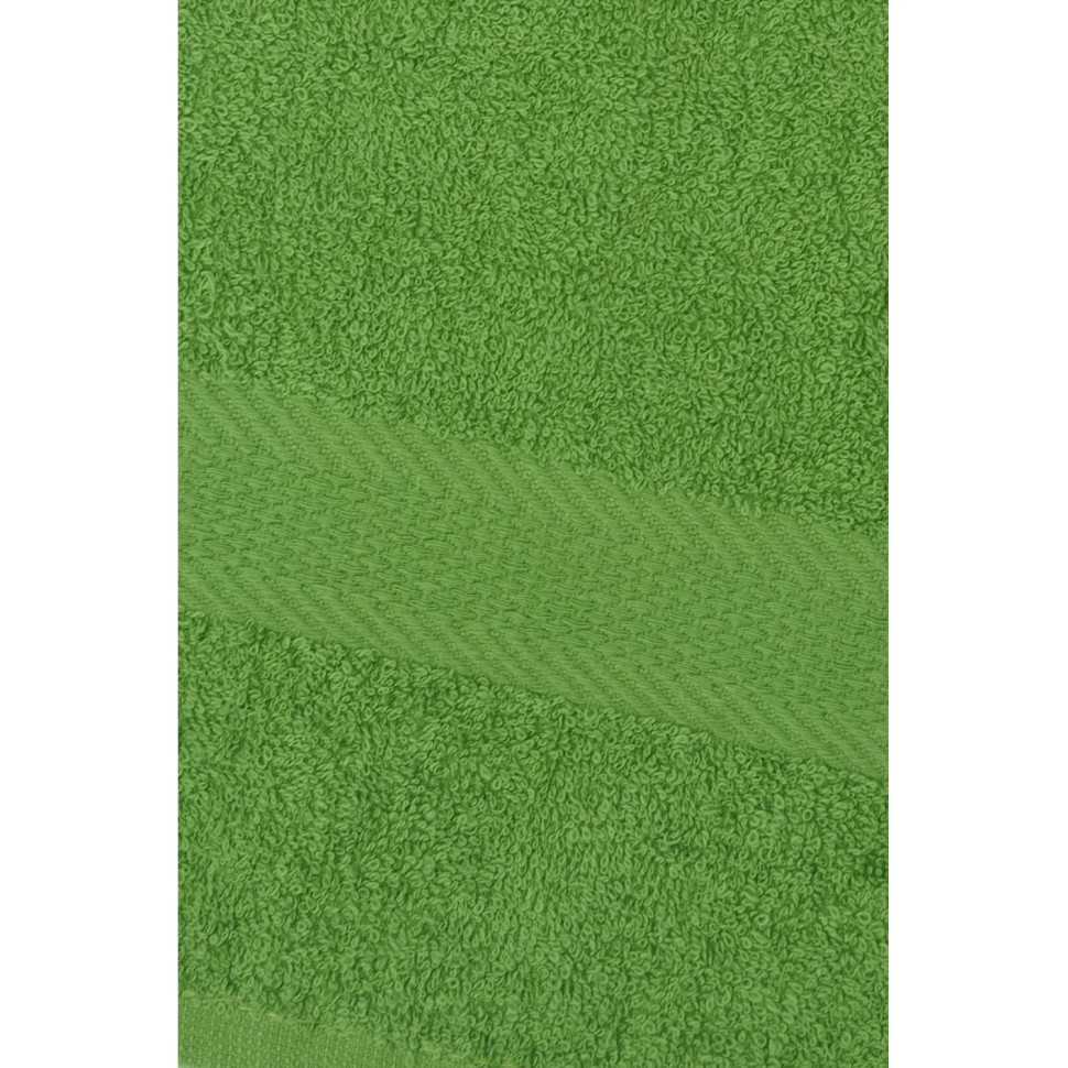 Набор полотенец махровых бордюр 440 г/м2, 40х70 т.салатовый, 10шт Набор полотенец махровых бордюр 440 г/м2, 40х70 т.салатовый, 10шт