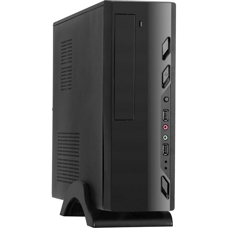 Корпус Desktop ExeGate MI-208-M400 mini-ITX/mATX, 400Вт черный(EX268695RUS)