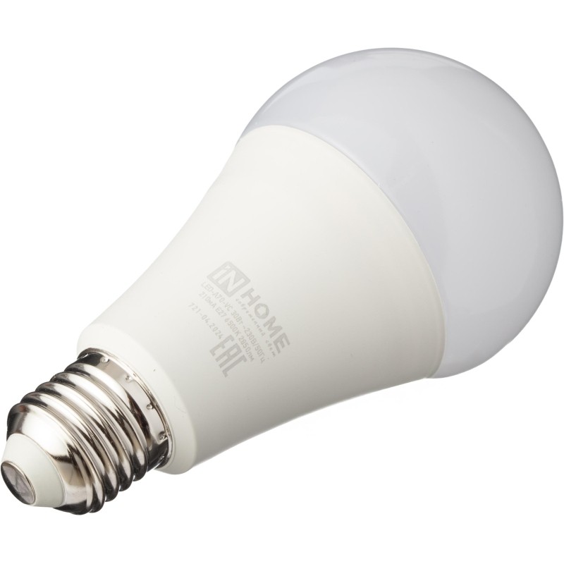 Лампа светодиодная LED-A70-VC 30Вт 230В Е27 6500К 2850Лм IN HOME