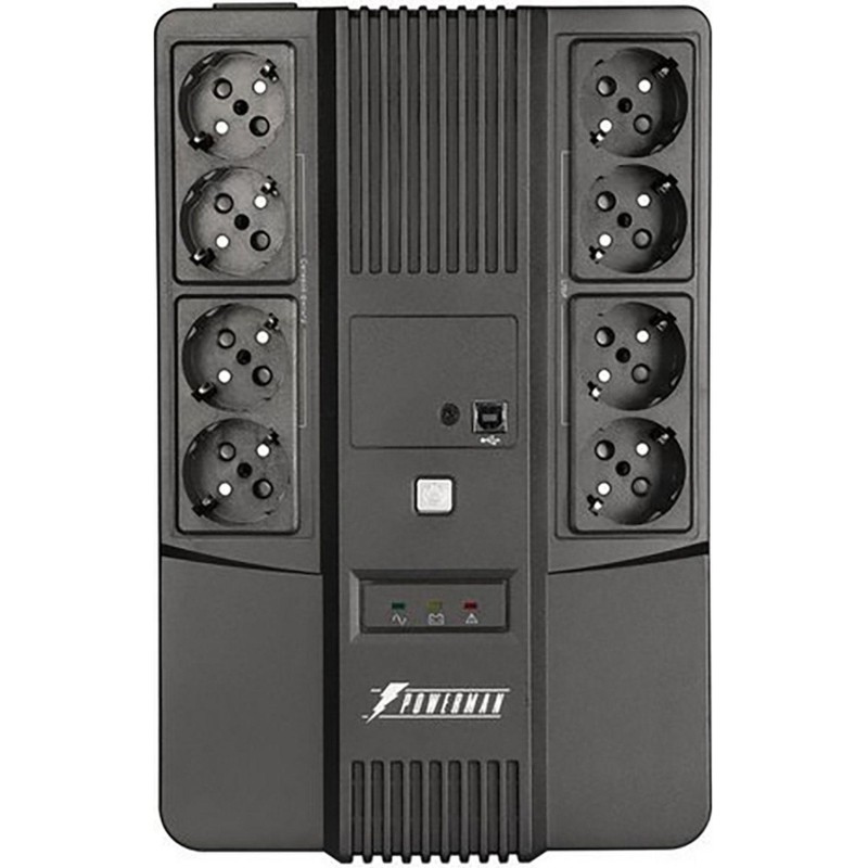 ИБП POWERMAN Brick 650 PLUS, лин.-инт. 650ВА/360Вт (4+4 EURO)