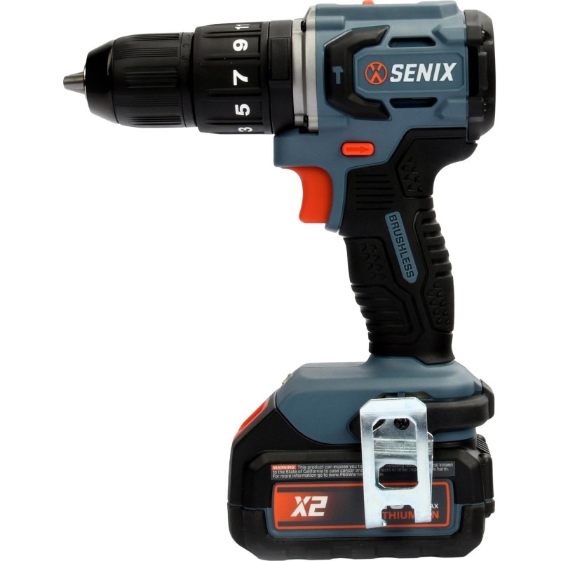 Дрель-шуруповерт ударный аккумуляторный SENIX PDHX2-M2-EU SET