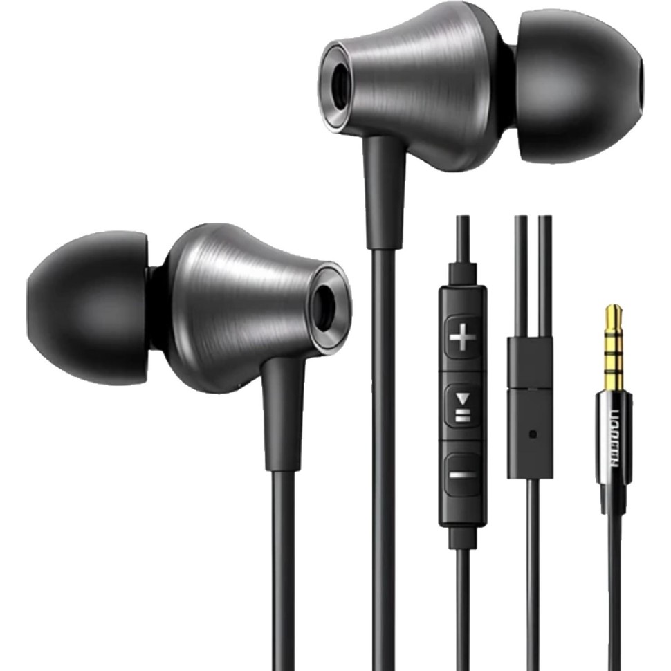 Наушники Ugreen EP105 (35753) In-Ear Earphones 3.5mm черный