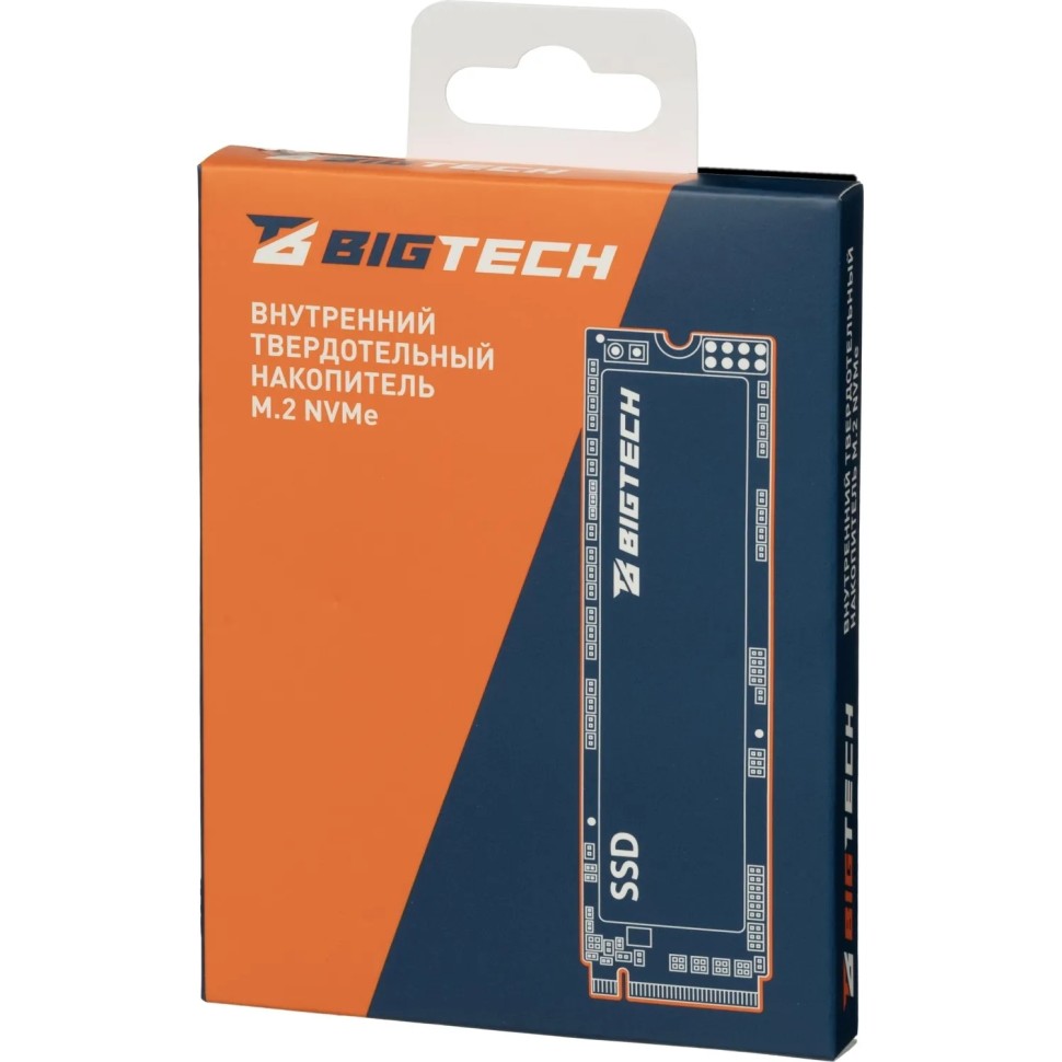 SSD накопитель BigTech M.2 PCIex4 gen3 1Tb, R/W 3200/2500Мб/с(BSDS1000M3M)