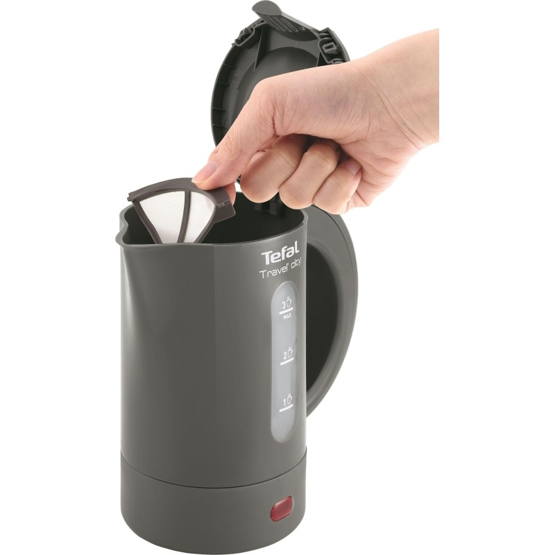 Чайник Tefal KO 120 Travel&#039;City, 0.5 л, 650 Вт, пластик (KO120B30)
