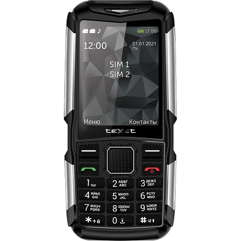 Мобильный телефон teXet TM-D314 цвет черный
