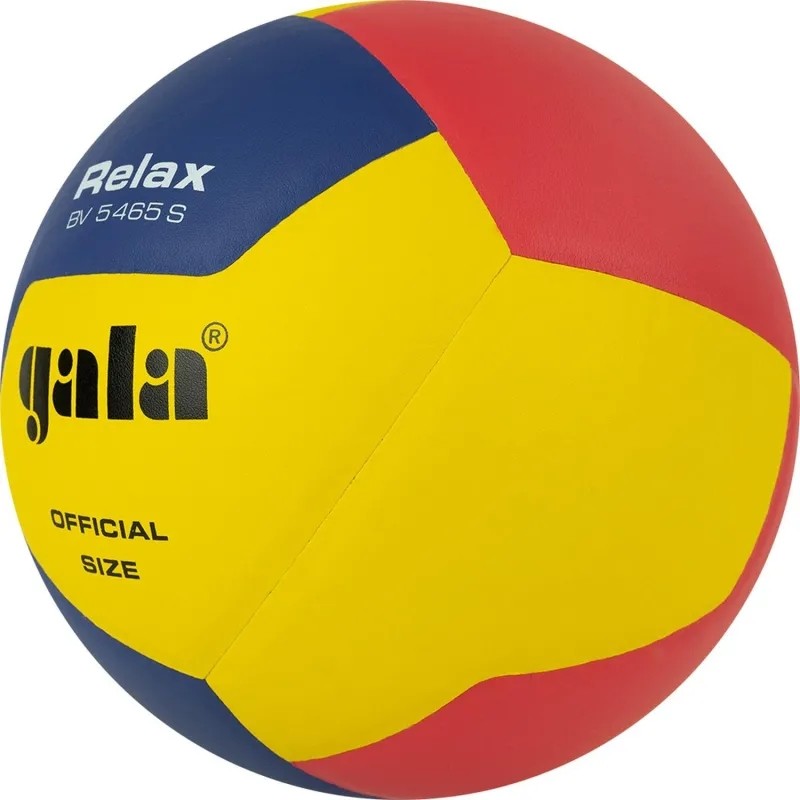 Мяч вол. GALA Relax 12, BV5465S, р. 5, желто-сине-красный