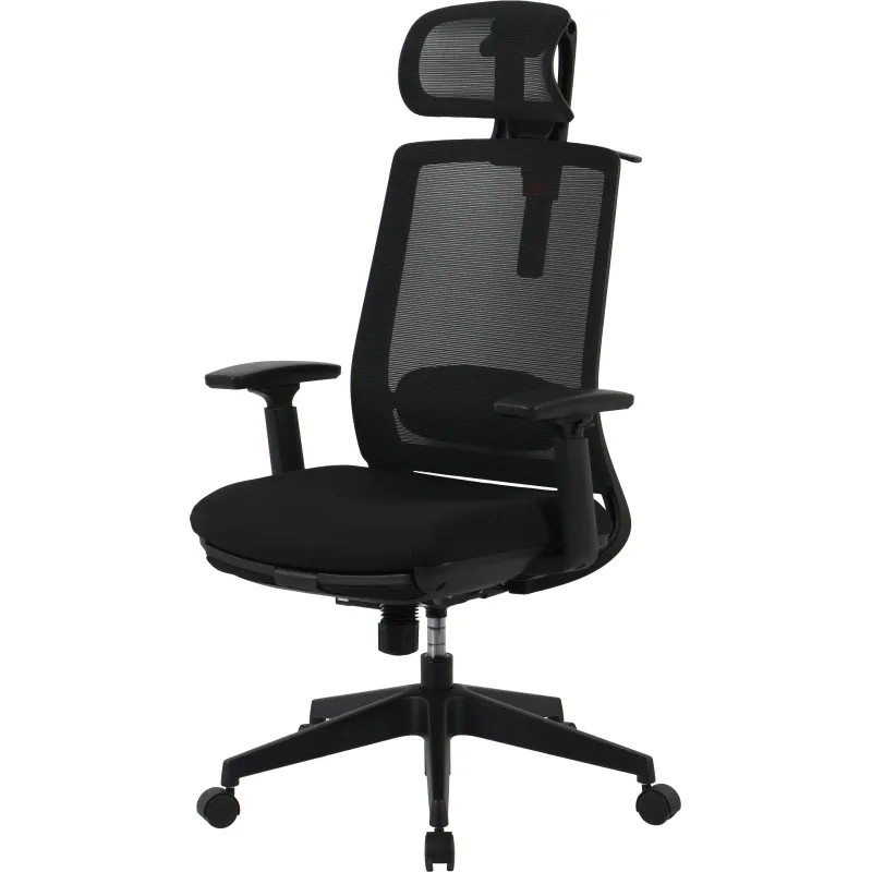 Кресло BN_Hg_EChair-520 STC сетка/ткань черный, пластик