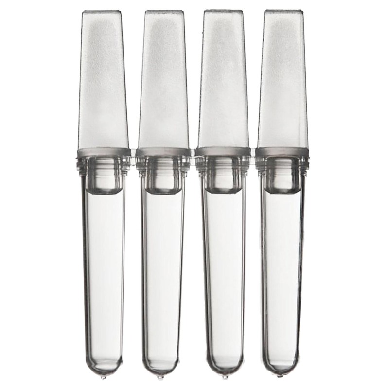 Пробирка д/ПЦР 0,1 мл стрип/4 шт, RNase, DNase, &amp; Pyrogen Safe,250 стрип/уп