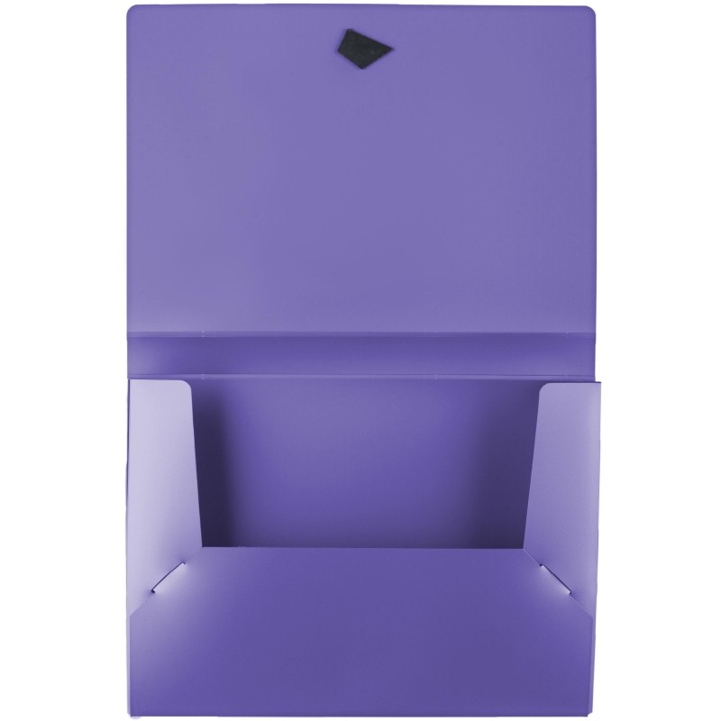 Папка на резинках Attache Metallics А4 800мкм, 40мм, сиреневый