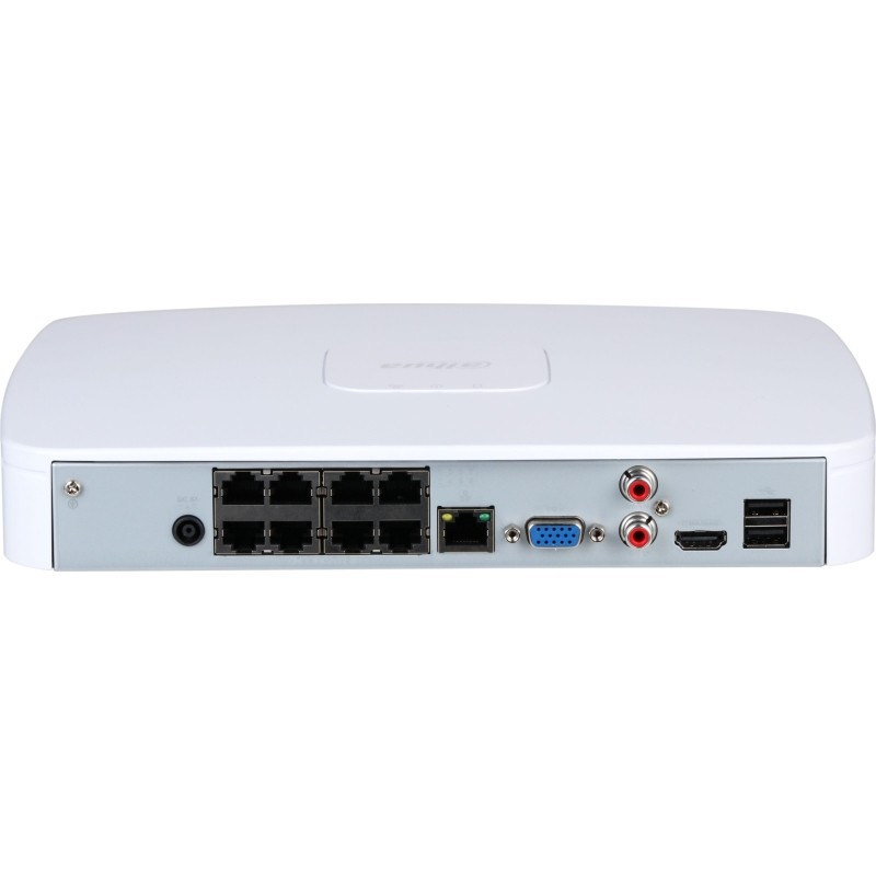 IP-видеорегистратор DAHUA DHI-NVR4108-8P-4KS3 8-кан, PoE,4K,H.265+,1SATAIII