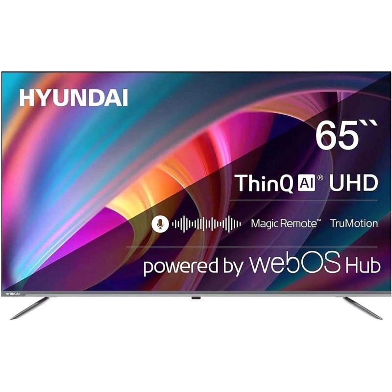 Телевизор Hyundai H-LED65BU7100, UHD, смарт (WebOS)