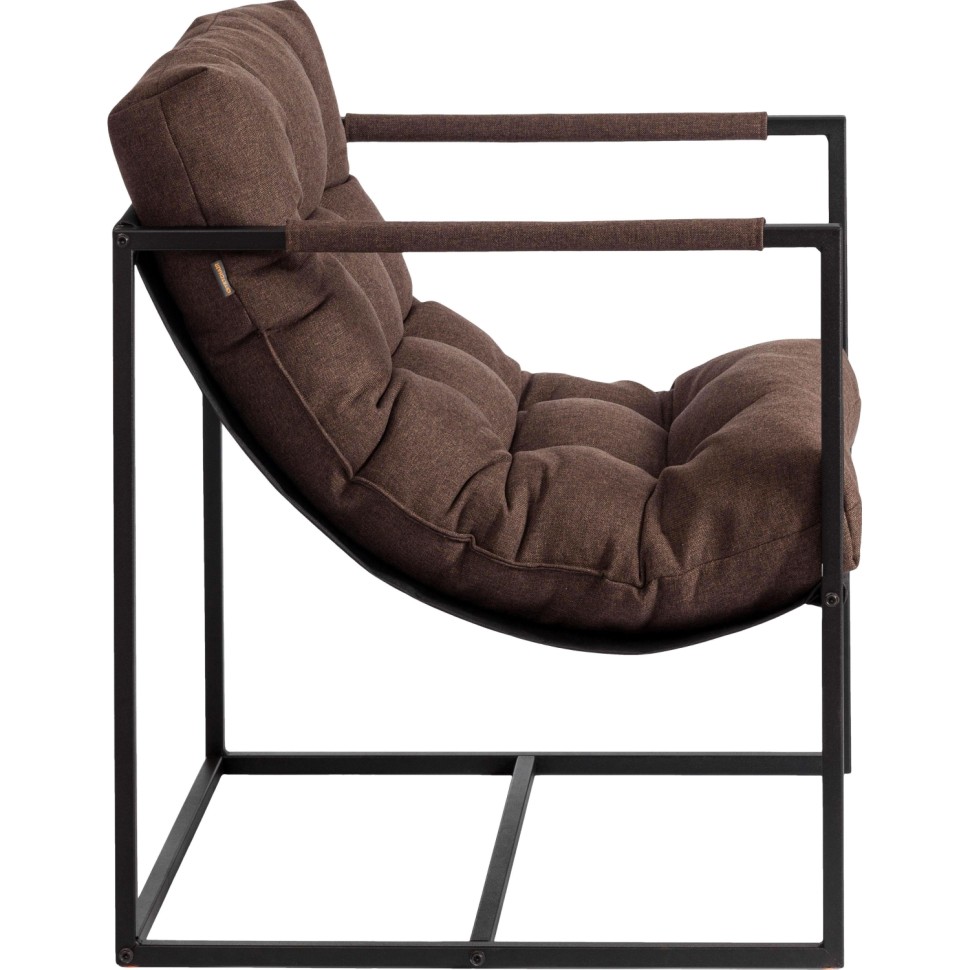 Кресло UT_Charli/Чарли с под. ткань рогожка, коричневый 3М7-147 Кресло UT_Charli/Чарли с под. ткань рогожка, коричневый 3М7-147