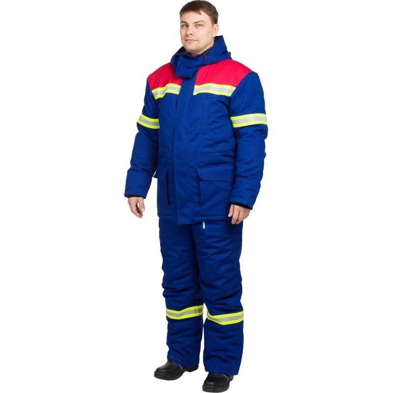 Костюм термостойкий утепленный с п/к 62 кал/см2 (Сз-2) (44-46) 170-176