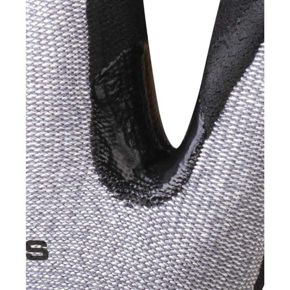 Перчатки DELTA PLUS VECUTC01GR09 защитные от порезов с нитр.цв.серый р.9