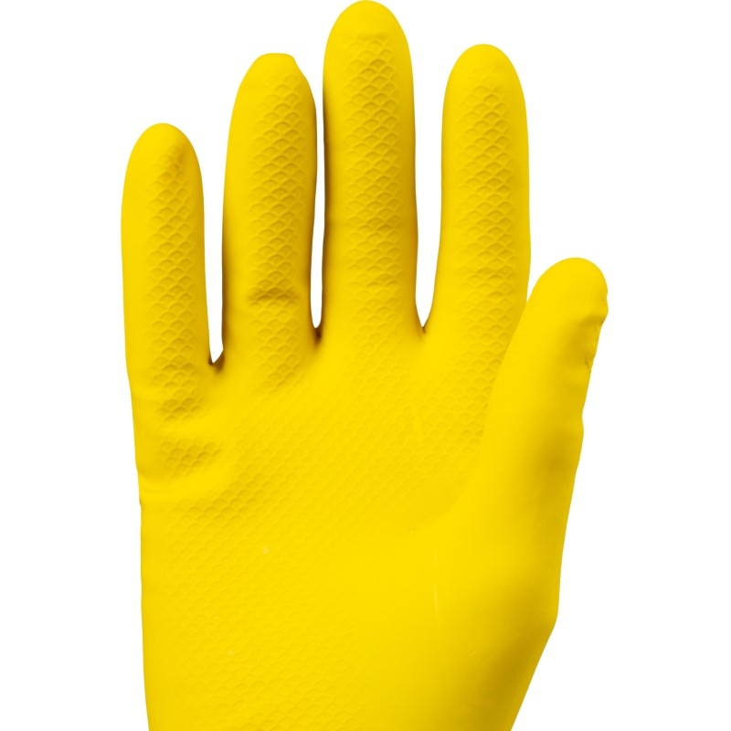 Перчатки латексные Gward LOTOS G60 60 гр желтые р.10