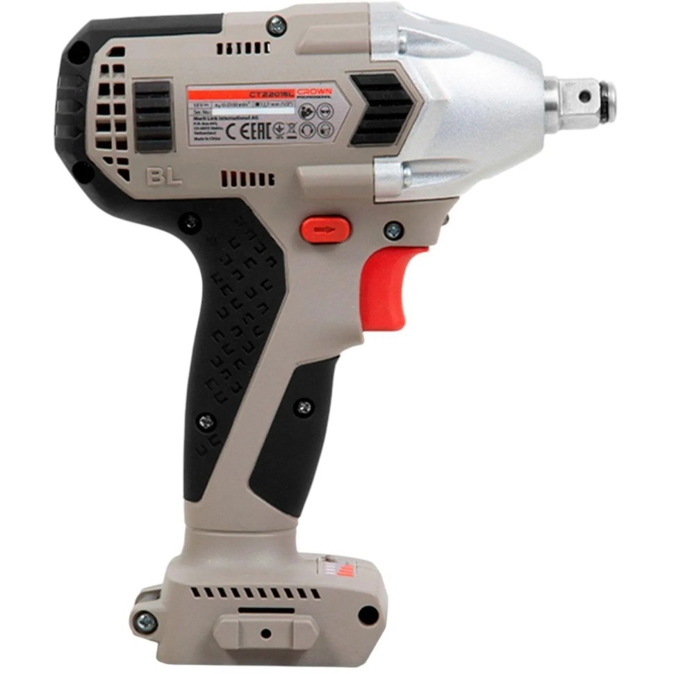 Гайковерт ударный аккумуляторный BL CROWN CT22015HX