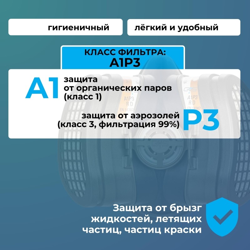 Набор предфильтров ELIPSE 20 д/полумасок A1P3, P3 (SPM421ACUA)