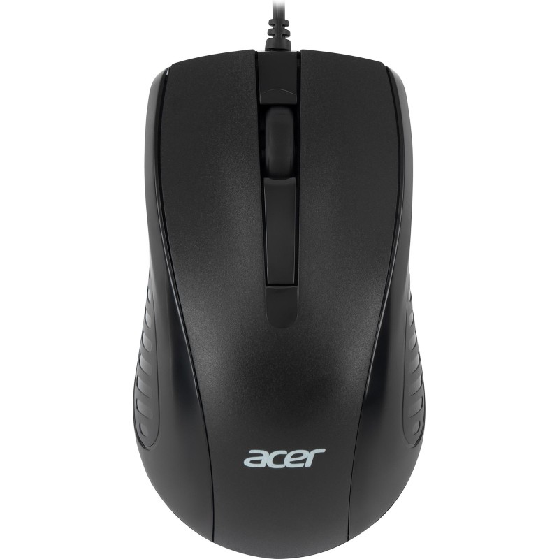 Мышь компьютерная Acer OMW136 черный оптическая (1200dpi) USB (2but)