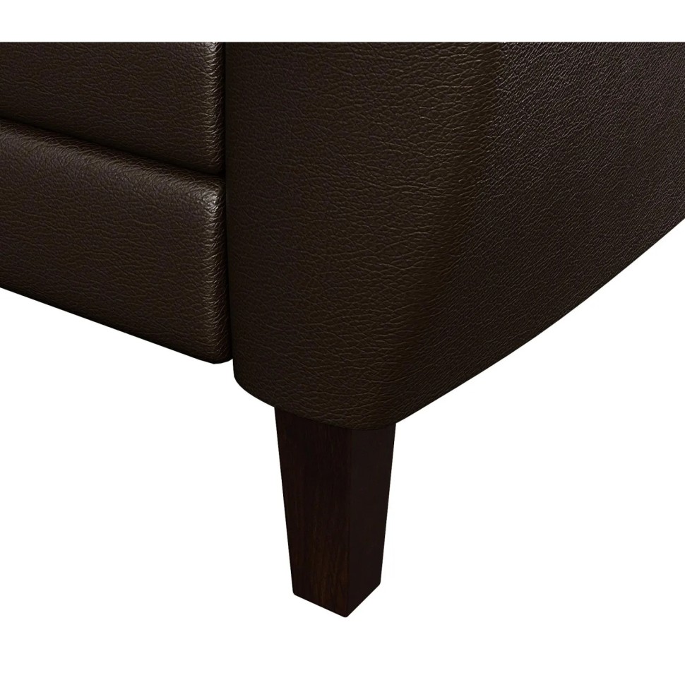 Диван MV_Комус Мебель_BAYU 2-мест. (Ba2-2) к/з Ec.3069 т-коричневый