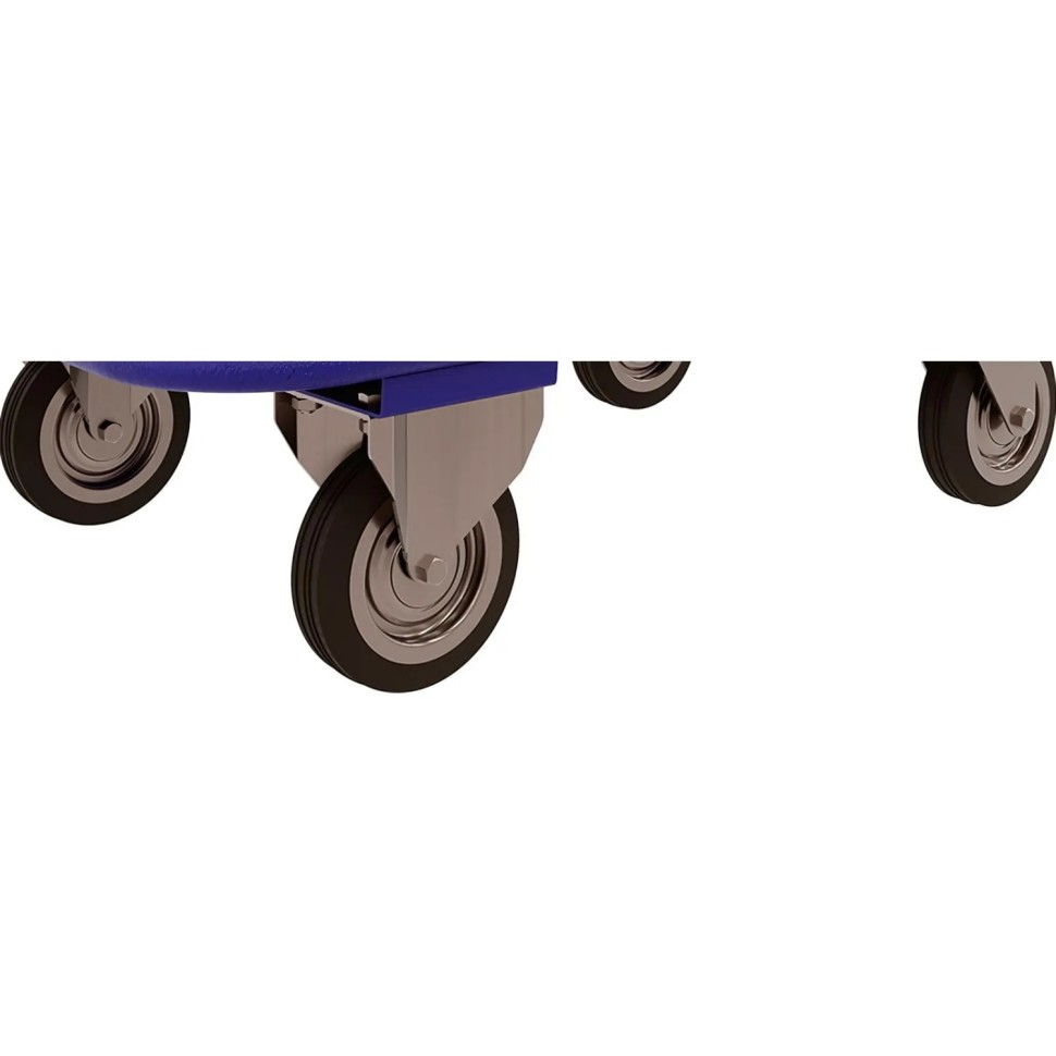 Тележка платформенная с резиновым покрытием ТПР 2 (600х900) колеса d125