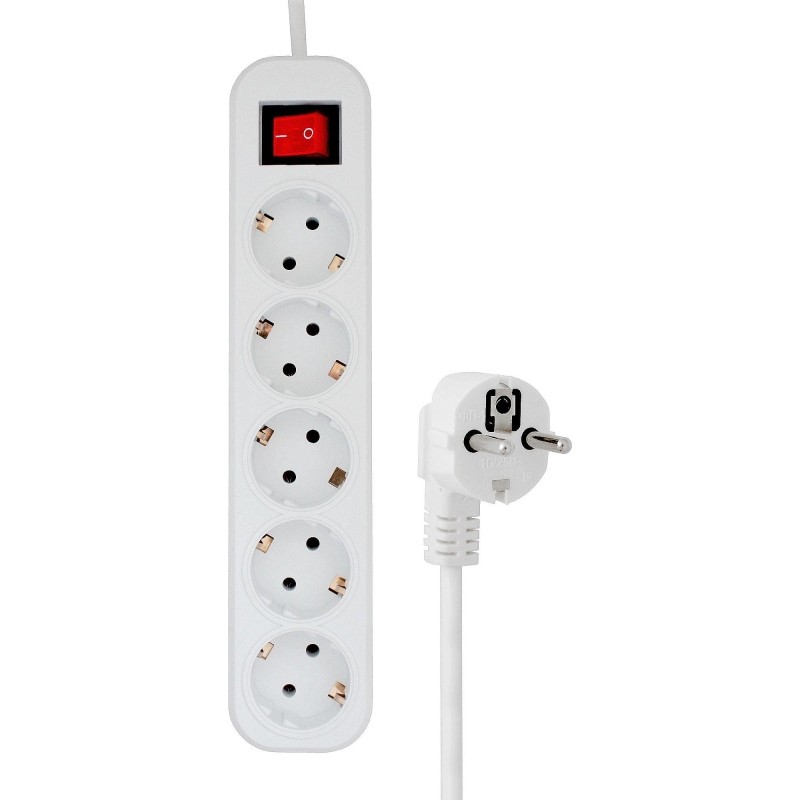 Сетевой фильтр PROGIX SF5PW2 (2м/5А/200Дж/белый)