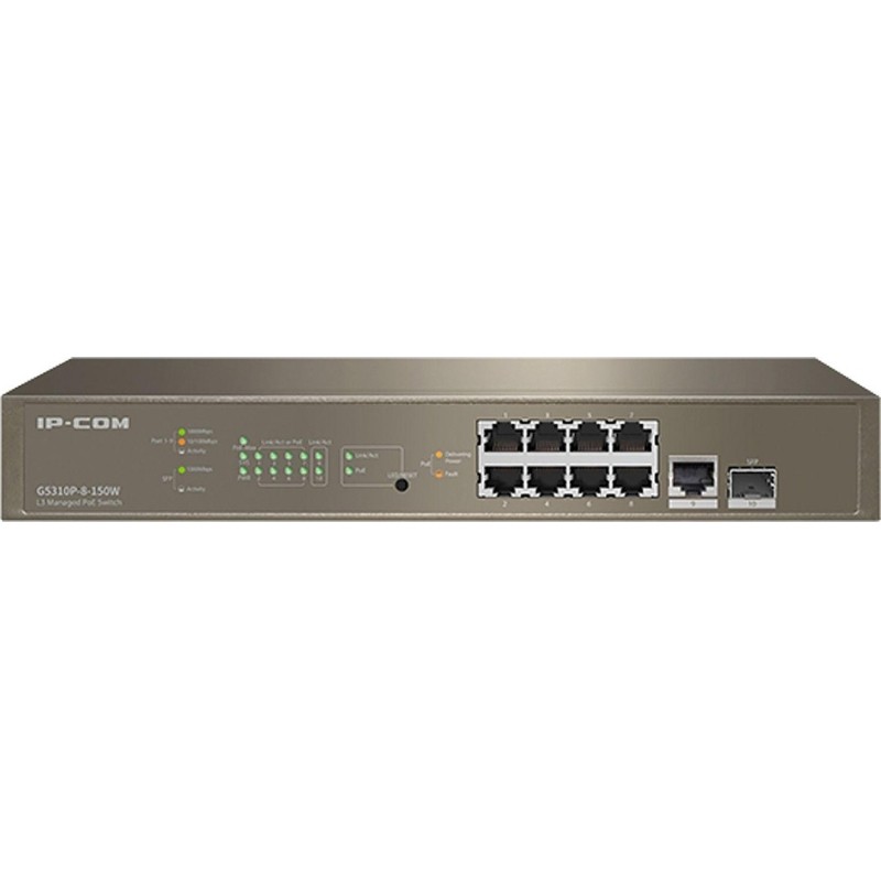 Коммутатор IP-COM G5310P-8-150W PoE (130W) SFPx1 L3
