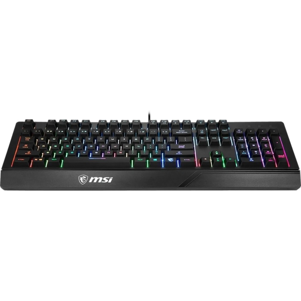 Клавиатура MSI (S11-04RU230-CLA) Vigor GK20 RU USB Multim. gamer LED черн
