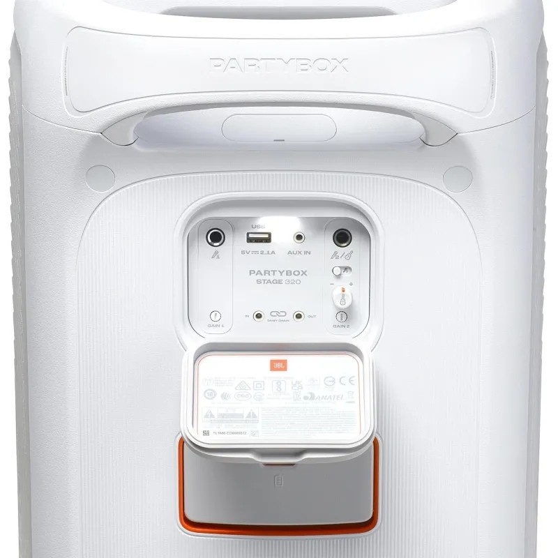 Акустическая система JBL Partybox Stage 320 White (JBLPBSTAGE320SWUK)