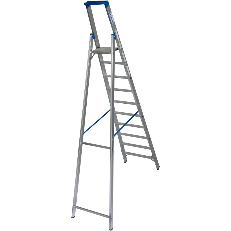 Стремянка алюминиевая 10 ступеней Krause Stabilo (124562)