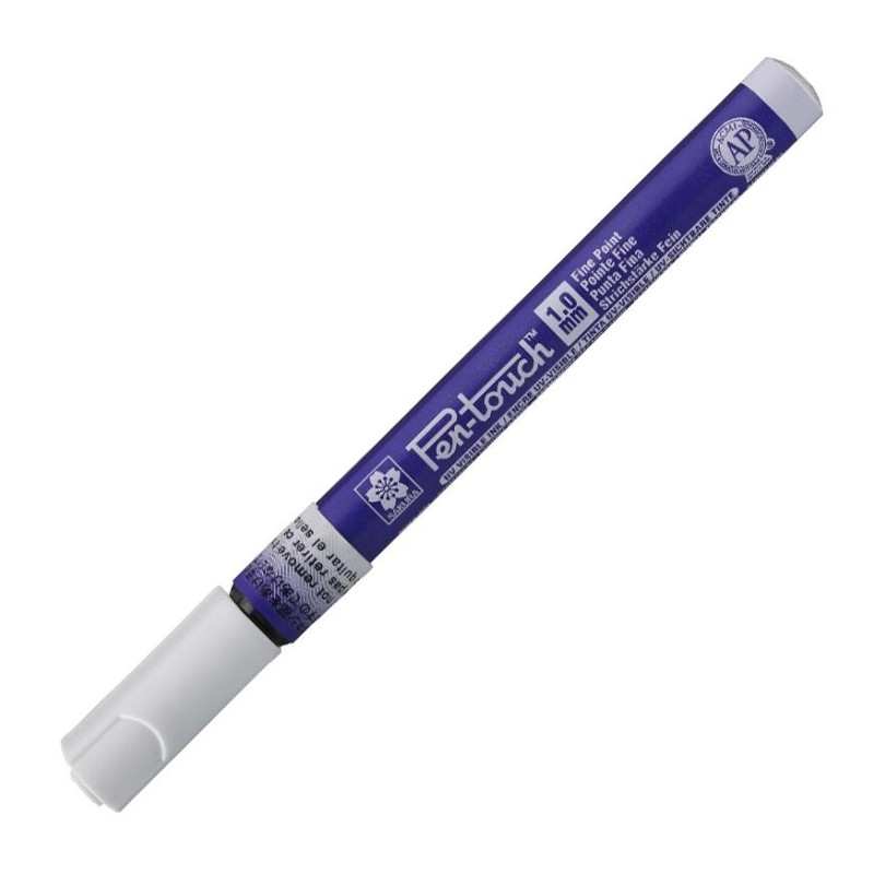 Маркер лаковый Sakura Pen-Touch 1 мм голубой XPMKAUV336