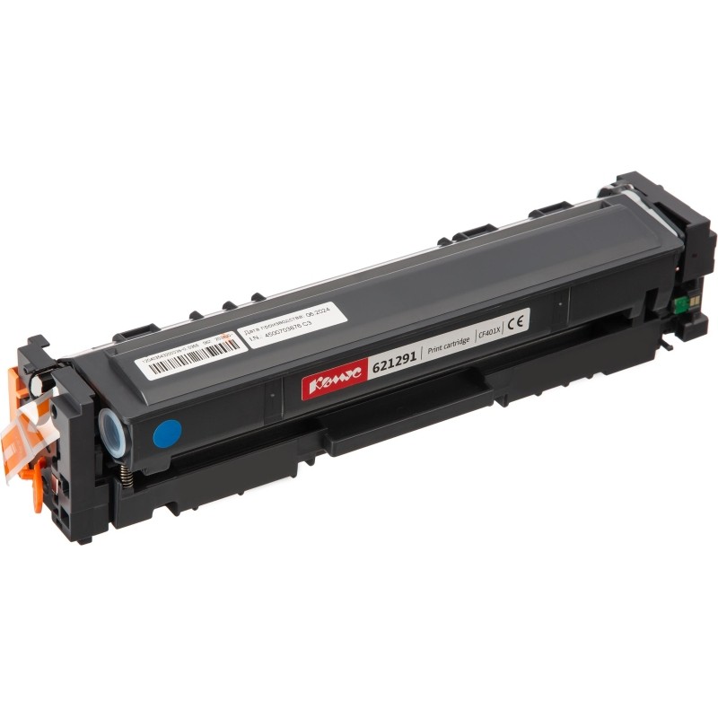 Картридж лазерный Комус CF401X гол. пов.емк. для HP LJ M252/M277