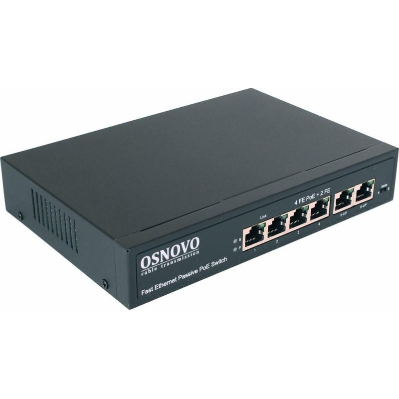 Коммутатор Osnovo SW-20600/A(80W) 80W неуправляемый