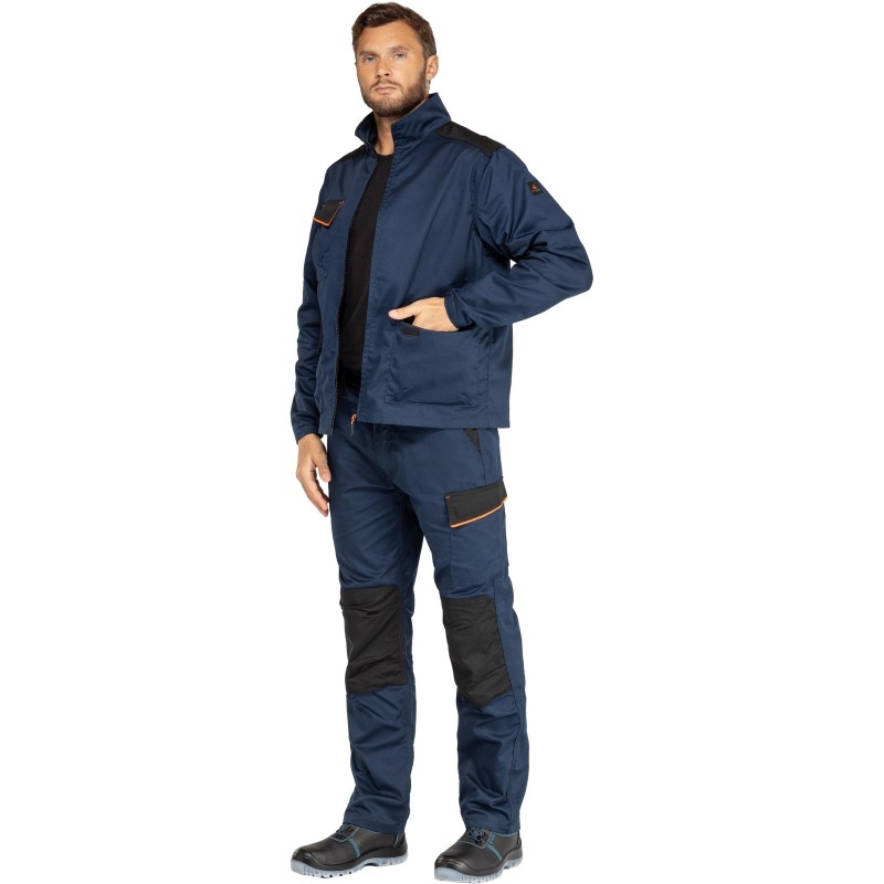 Куртка летняя муж MACH1 Range цв. cиний/оранж, р.M (арт. M1VE2BMTM)