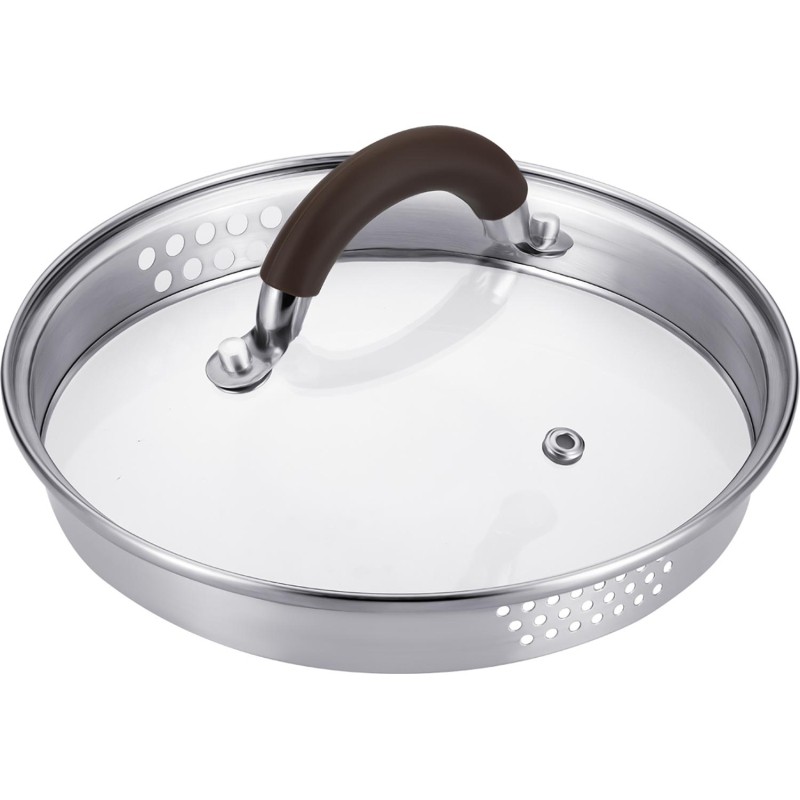 Кастрюля со стекл. крышкой 1,6л; 16x9,5 см Linea Truffle 67-0216