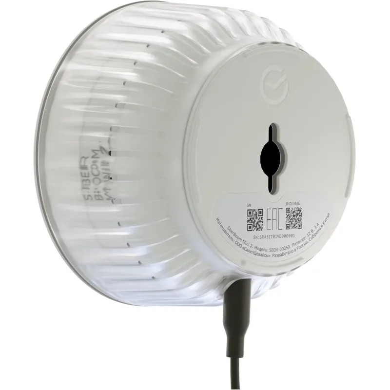 Умная колонка SberBoom Mini 2, неоновый серый (SBDV-00250G)