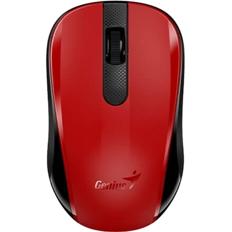 Мышь компьютерная Genius NX-8008S, беспроводная бесшумная, красный