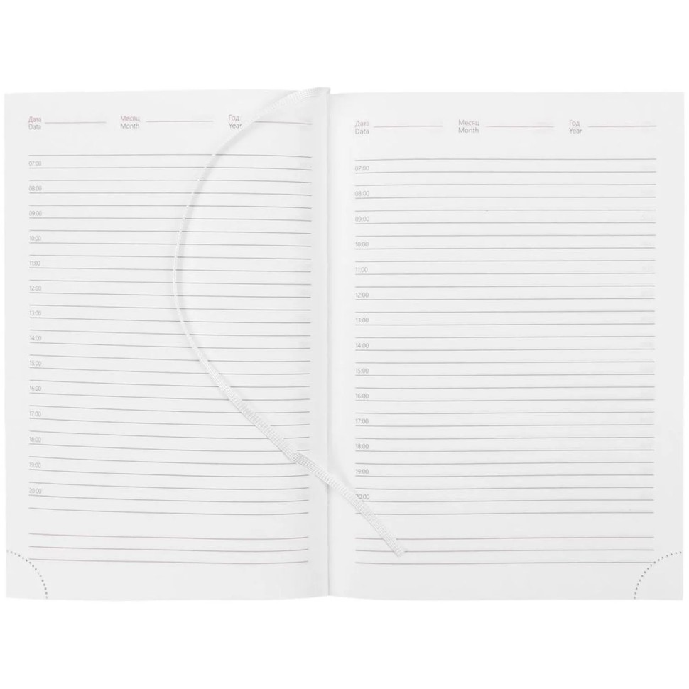 Ежедневник недатированный CONDOR, А5, синий, натуральная кожа 4842.40