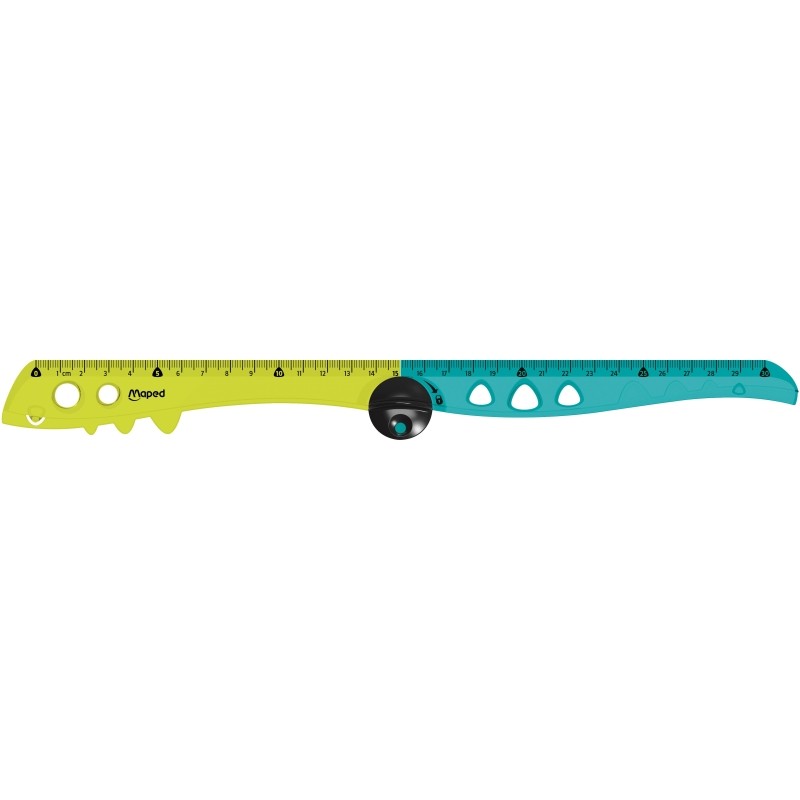 Линейка Maped Croc Croc 30 см пластиковая складная