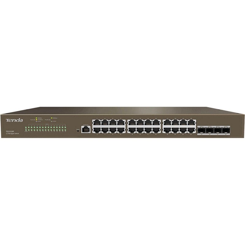 Коммутатор Tenda TEG3328F 24x10/100/1000 Base-T 4xSFP 10/100/1000, L2