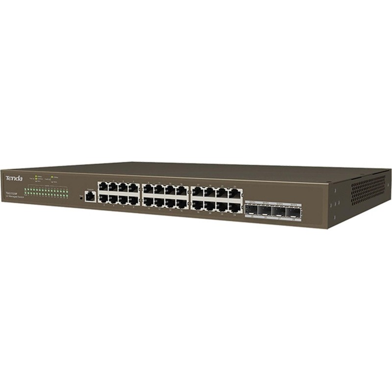 Коммутатор Tenda TEG3328F 24x10/100/1000 Base-T 4xSFP 10/100/1000, L2