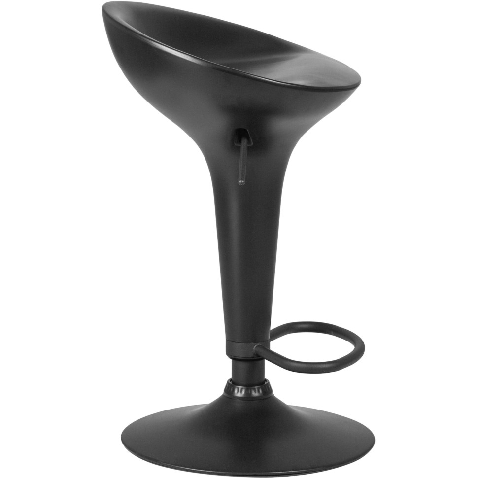 Стул барный LO_DOBRIN BOMBA BLACK LM-1004-BlackBase черный/черный
