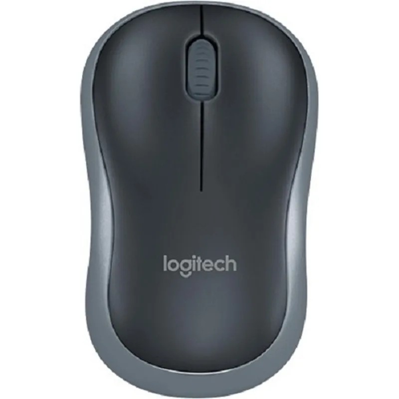Мышь компьютерная Logitech Wireless Mouse M185  Grey-Black (910-002238)