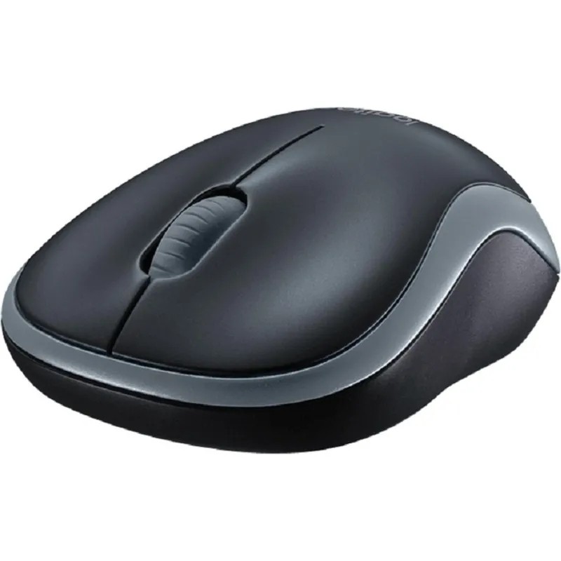 Мышь компьютерная Logitech Wireless Mouse M185  Grey-Black (910-002238)