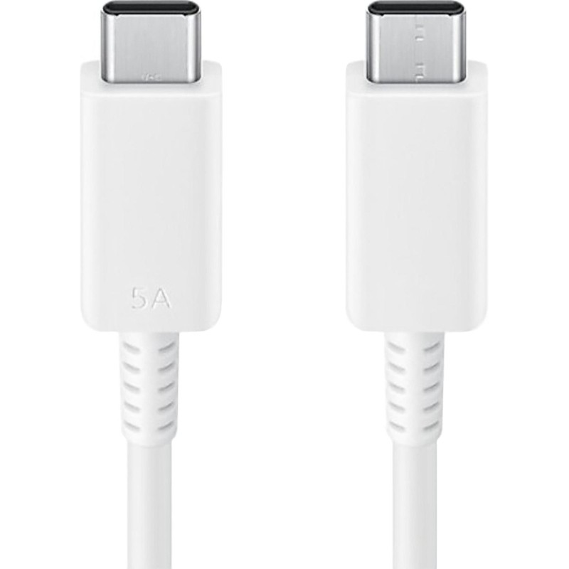 Кабель Samsung USB Type-C - USB Type-C, 5A, EP-DX510, бел